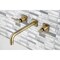Kingston Brass KS6023DL Wall Mount Tub Faucet, Antique Brass KS6023DL - alternate 5
